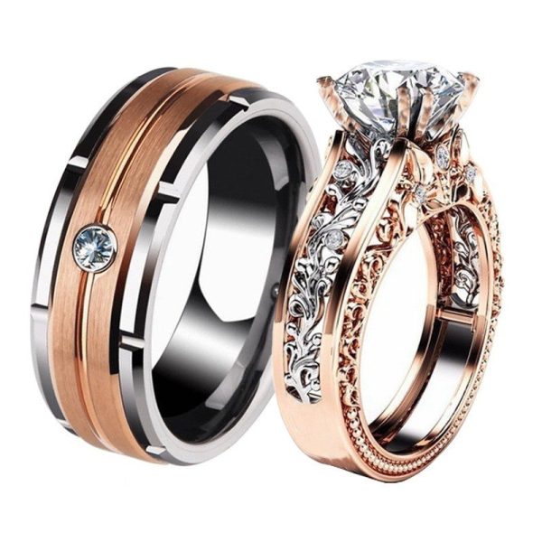 bague couple Saint Valentin